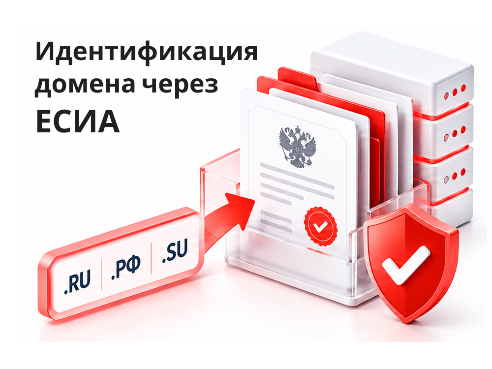 Требования к идентификации домена через Госуслуги 